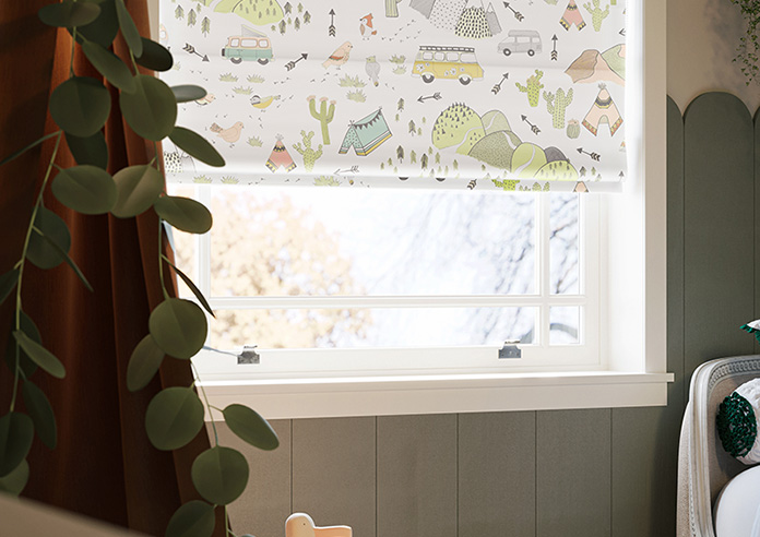 Wild West, Adventure - Twist&Fit Roman Blind - Image 5